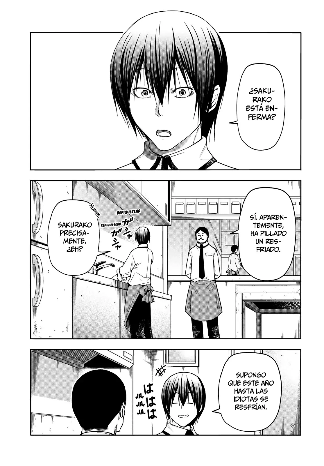 Grand Blue capítulo 89 página 3