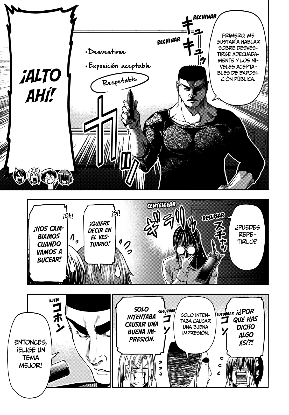 Grand Blue capítulo 91 página 9