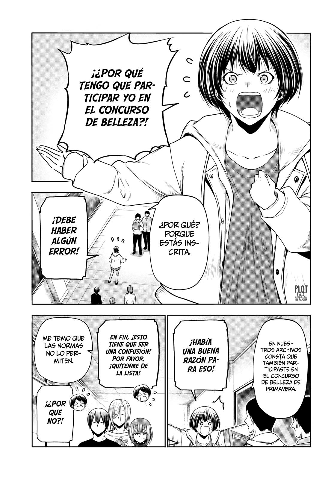 Grand Blue capítulo 93 página 4