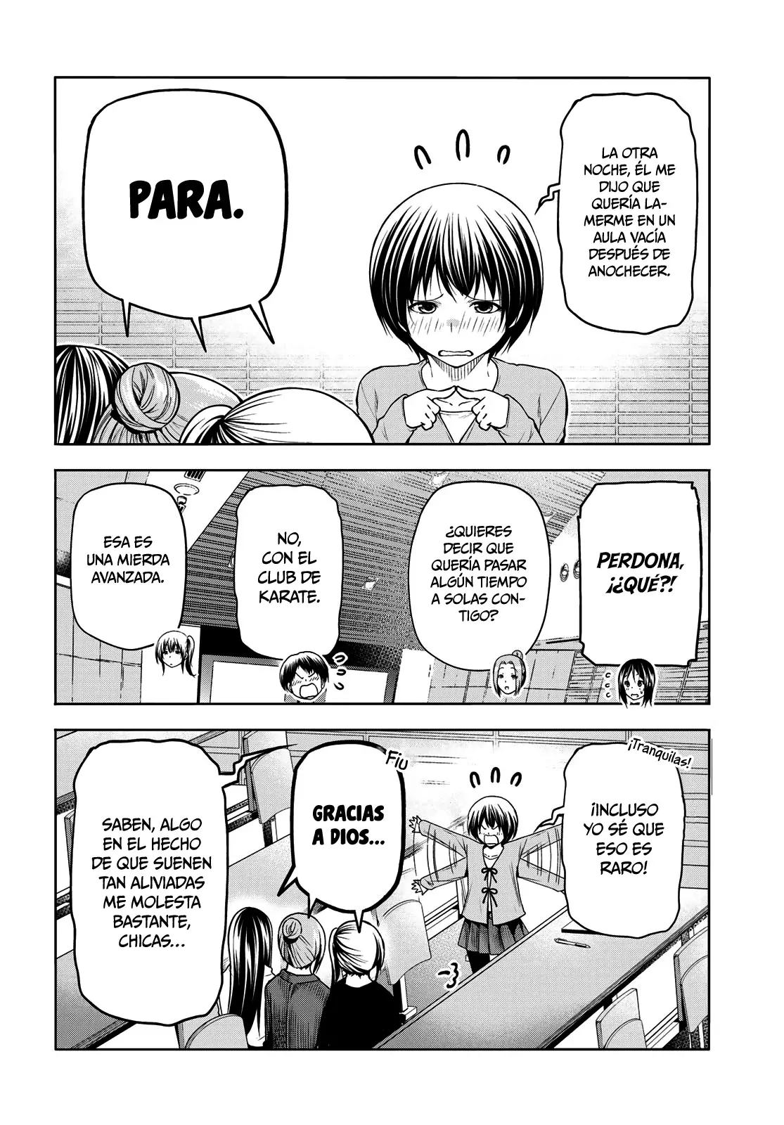 Grand Blue capítulo 97 página 13