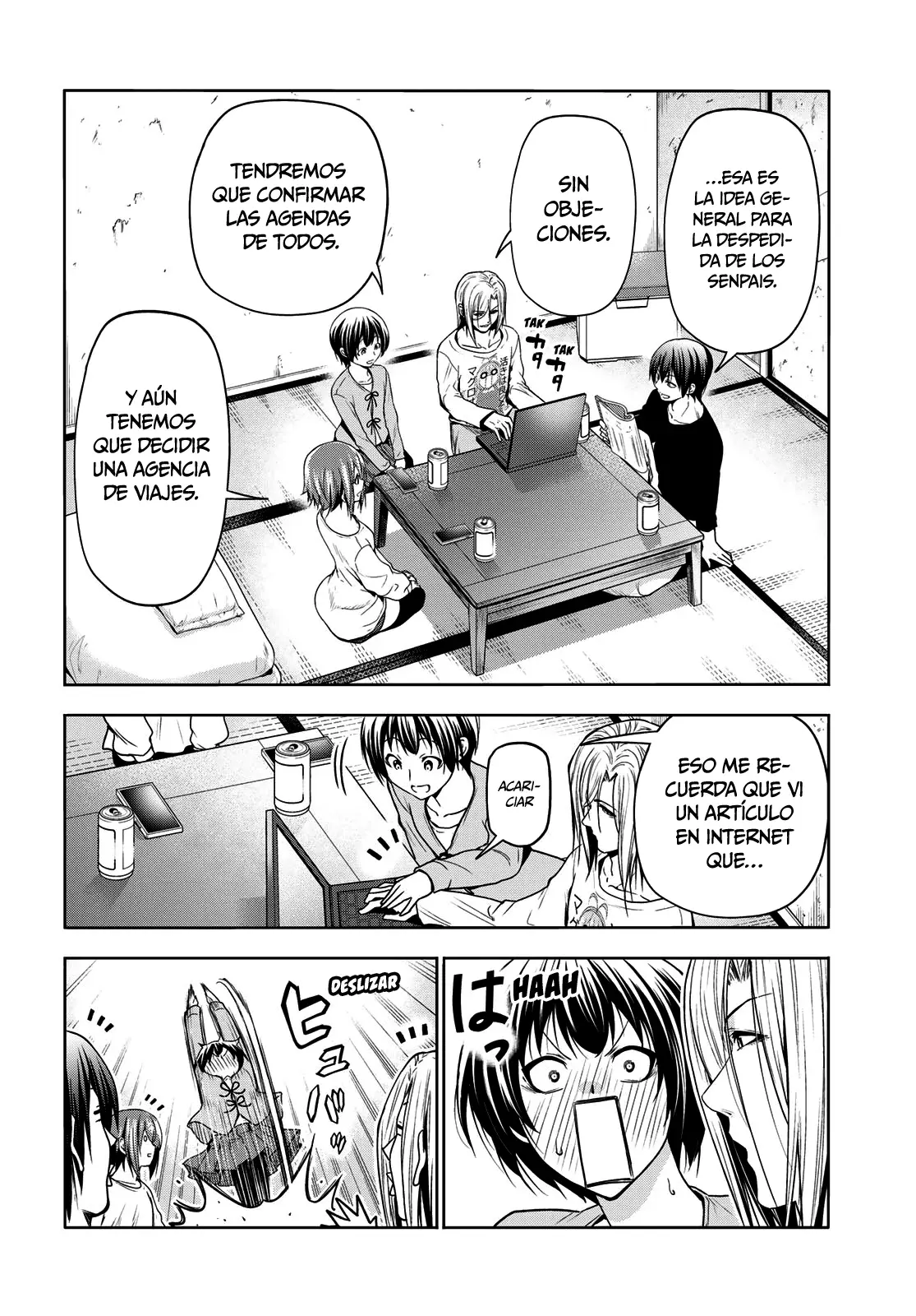 Grand Blue capítulo 97 página 19