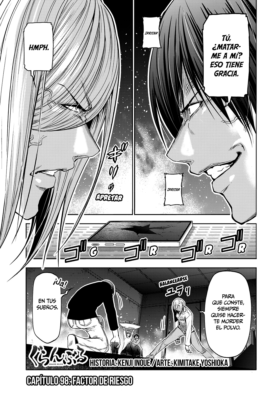 Grand Blue capítulo 98 página 1