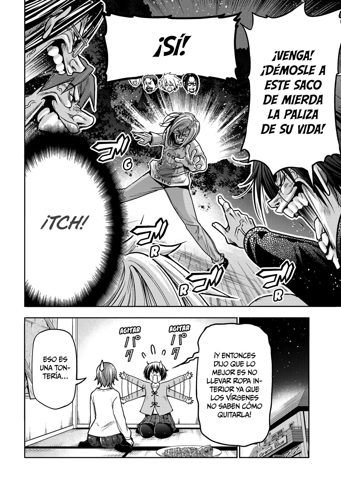 Grand Blue capítulo 98 página 17