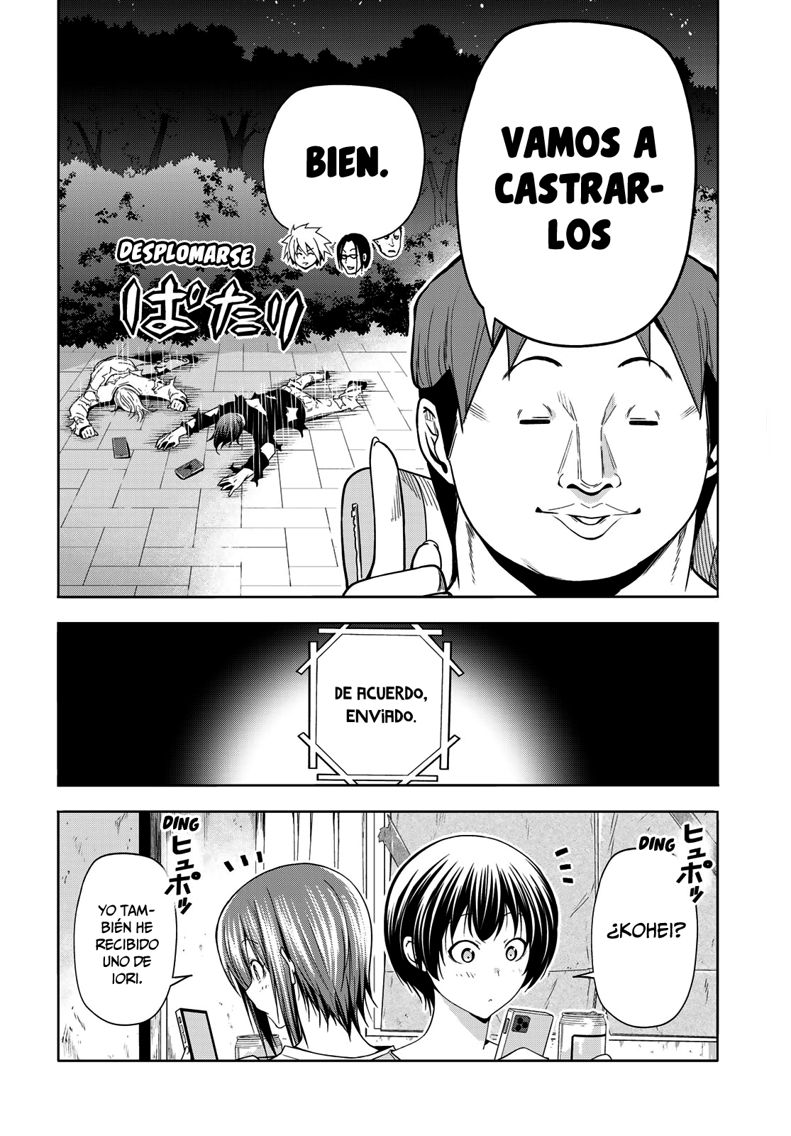 Grand Blue capítulo 98 página 38