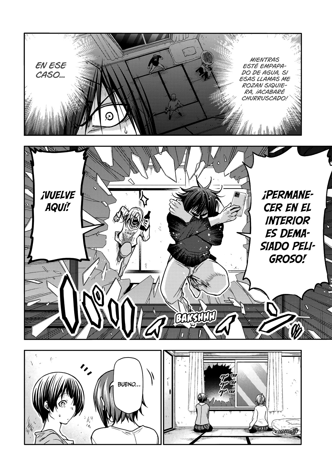 Grand Blue capítulo 98 página 4