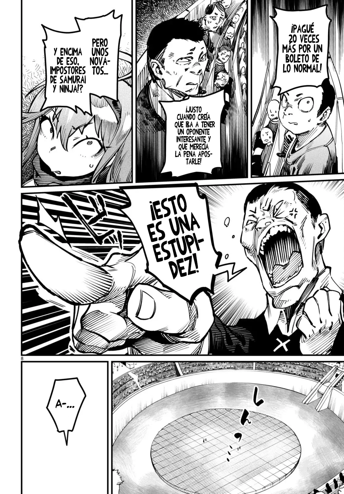 REENCARNADO EN UN COLISEO ~UTILIZANDO LA HABILIDAD MÁS DÉBIL PARA DERROTAR A LAS MUJERES MÁS FUERTES Y CREAR UN HAREM DE ESCLAVAS~ capítulo 15 página 8