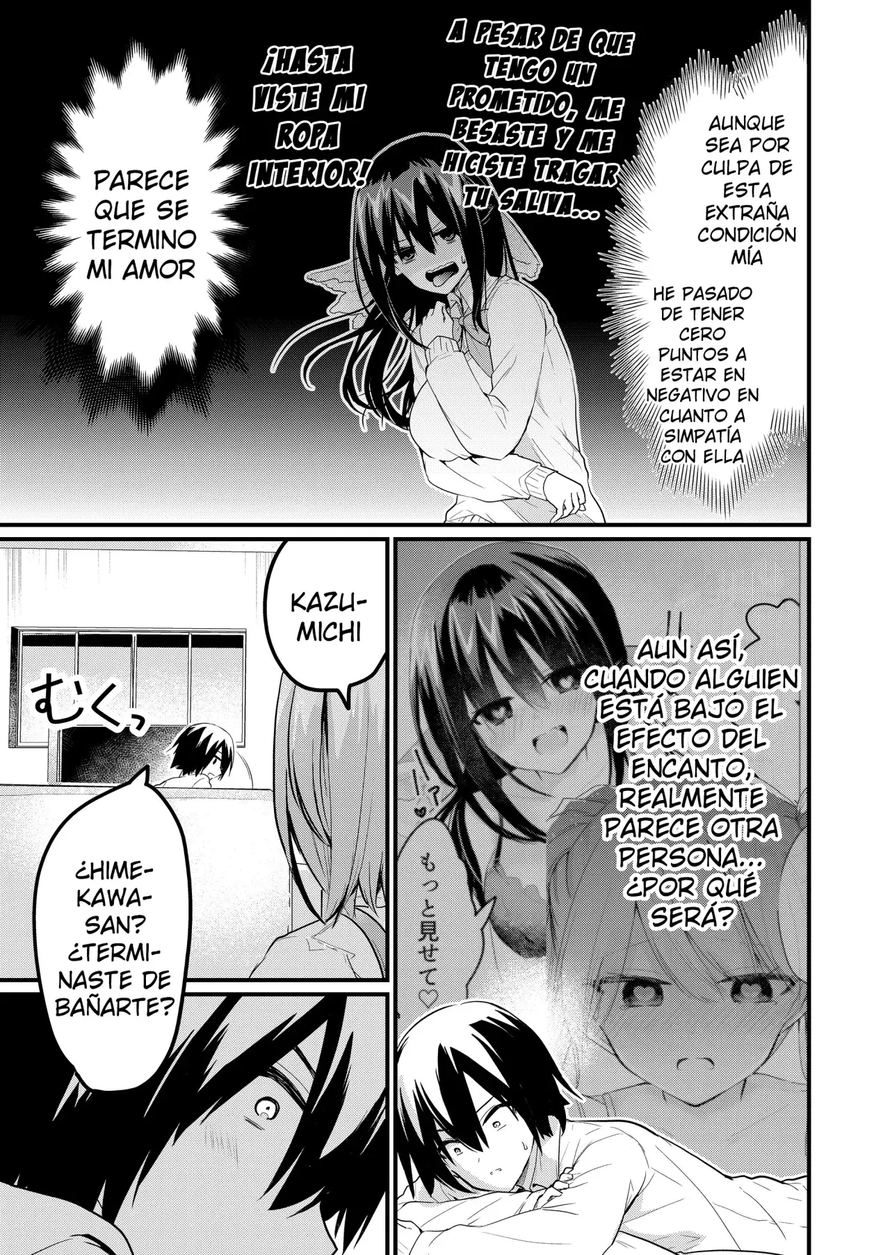 Enishi-kun wa Masho (Harem) Taishitsu ni Mezamemashita capítulo 9 página 5