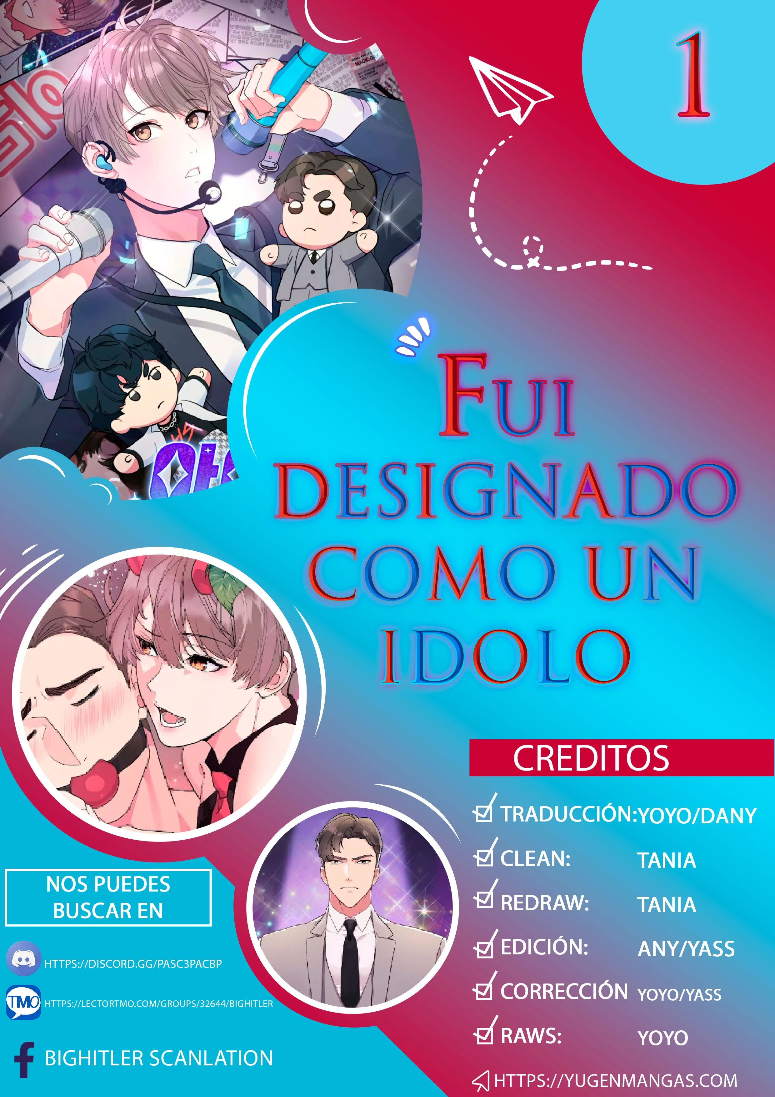 Fuí Designado como un Ídolo capítulo 1 página 1