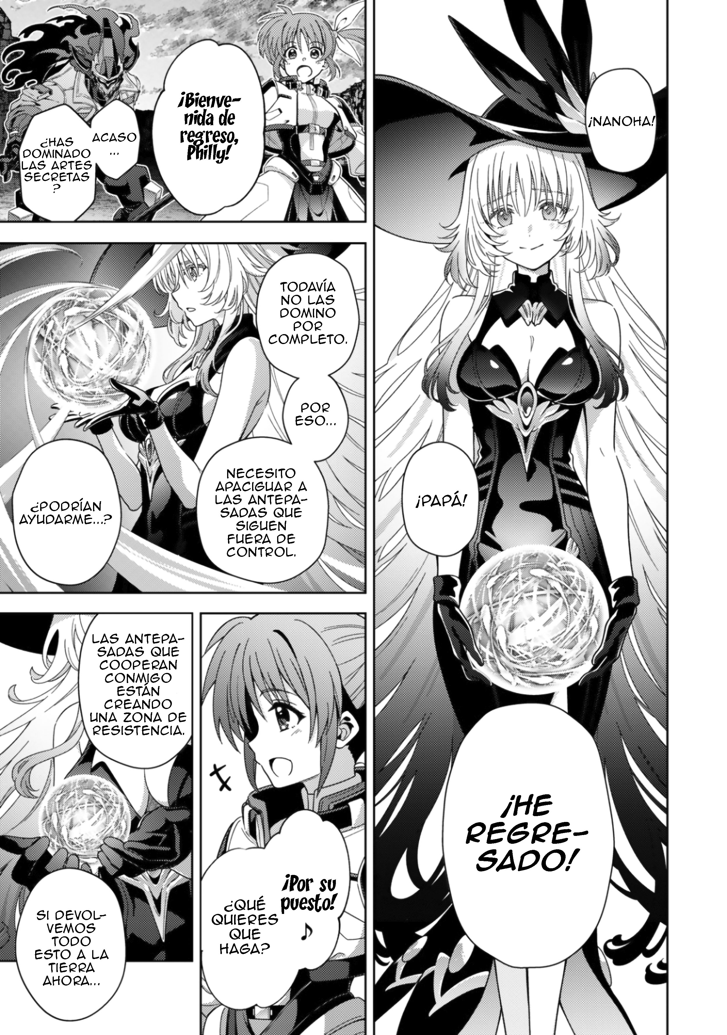 Mahou Shoujo Lyrical Nanoha EXCEEDS capítulo 11.2 página 10