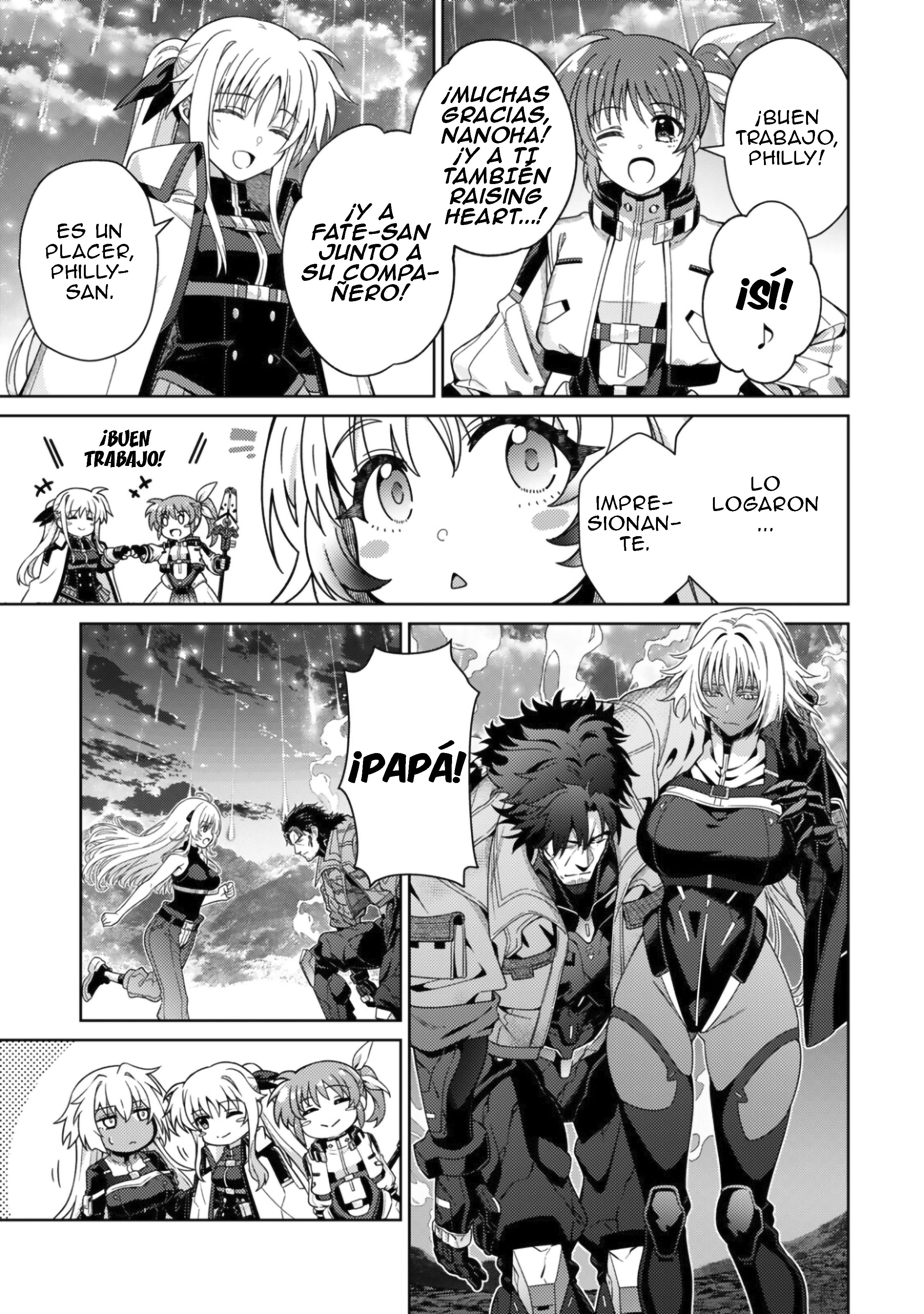 Mahou Shoujo Lyrical Nanoha EXCEEDS capítulo 11.3 página 8