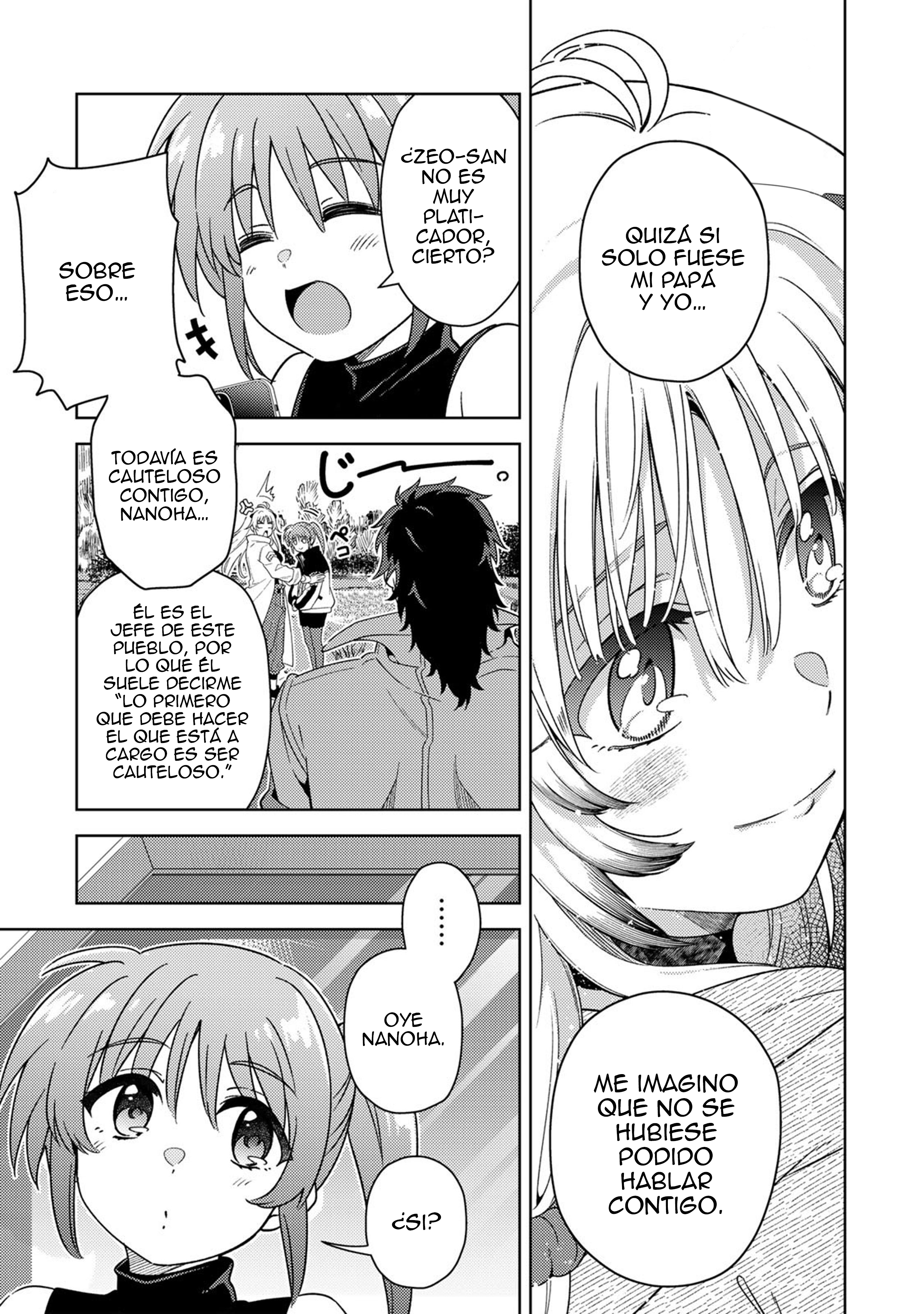Mahou Shoujo Lyrical Nanoha EXCEEDS capítulo 3.1 página 12