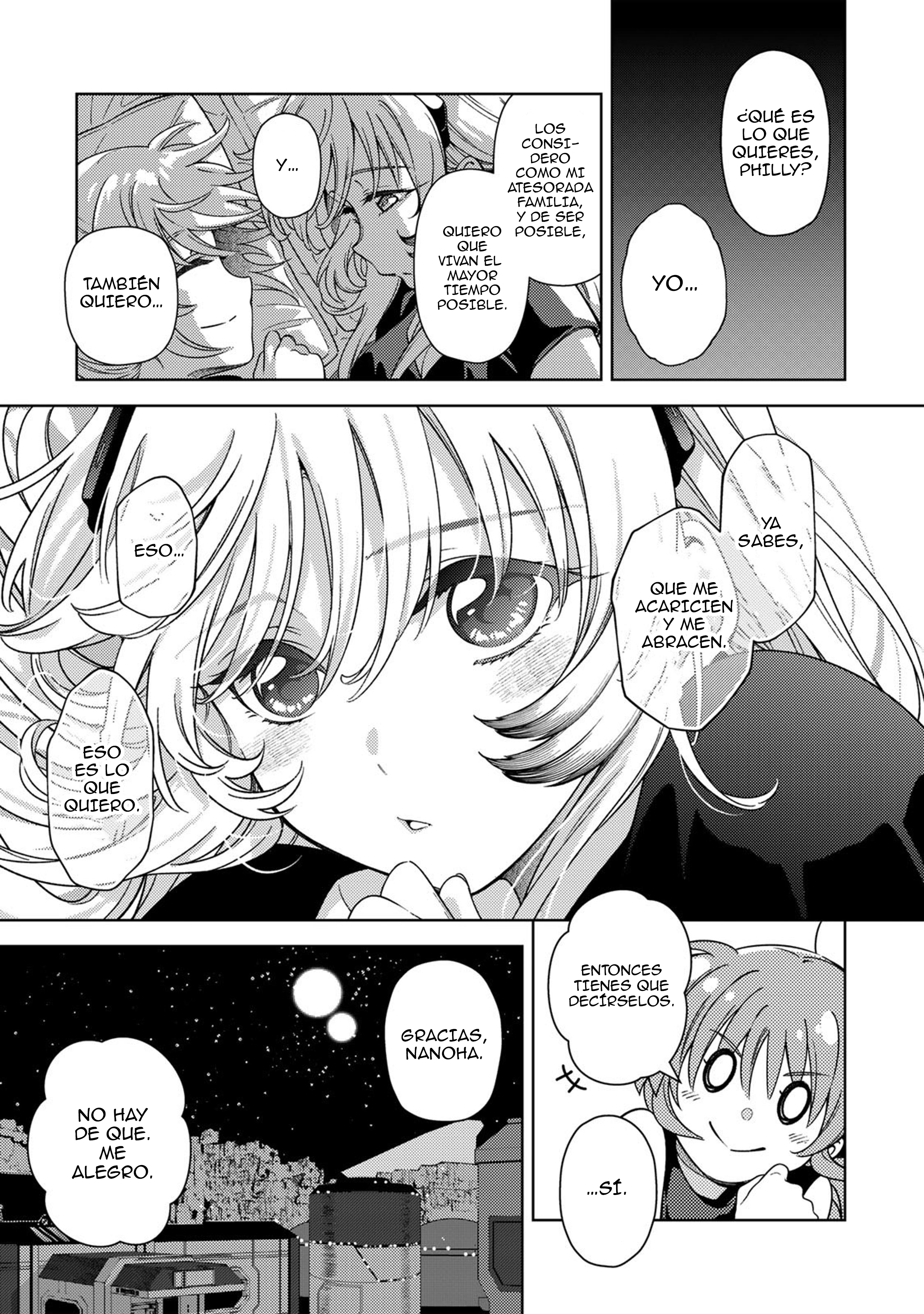 Mahou Shoujo Lyrical Nanoha EXCEEDS capítulo 3.1 página 18