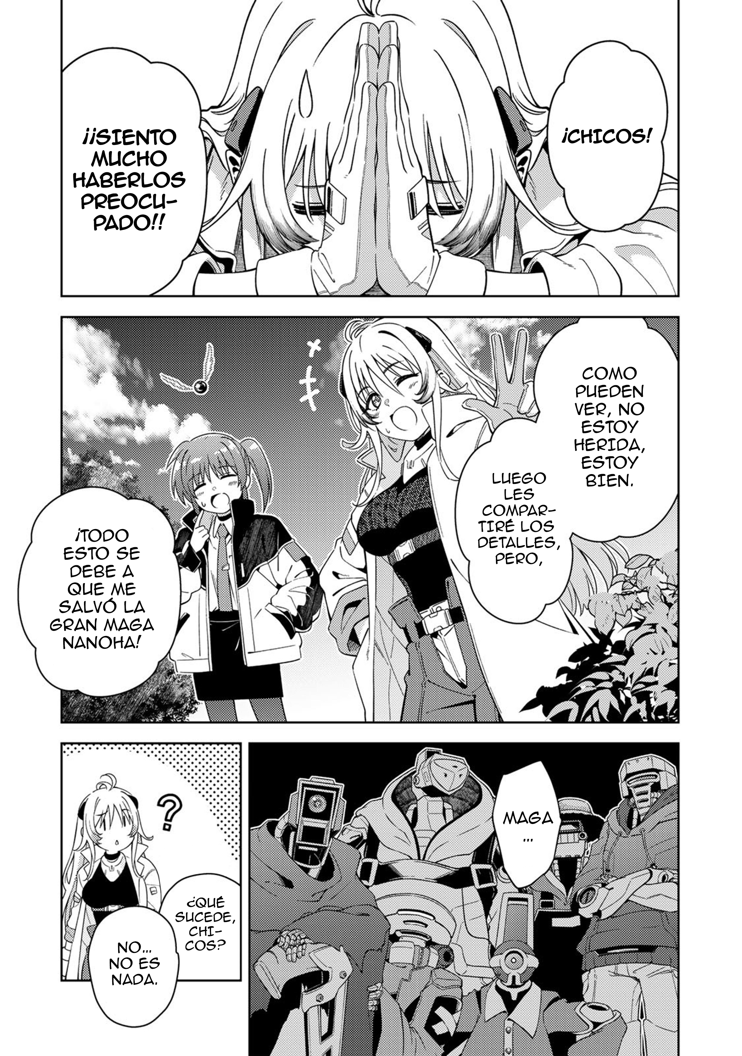 Mahou Shoujo Lyrical Nanoha EXCEEDS capítulo 3.1 página 2