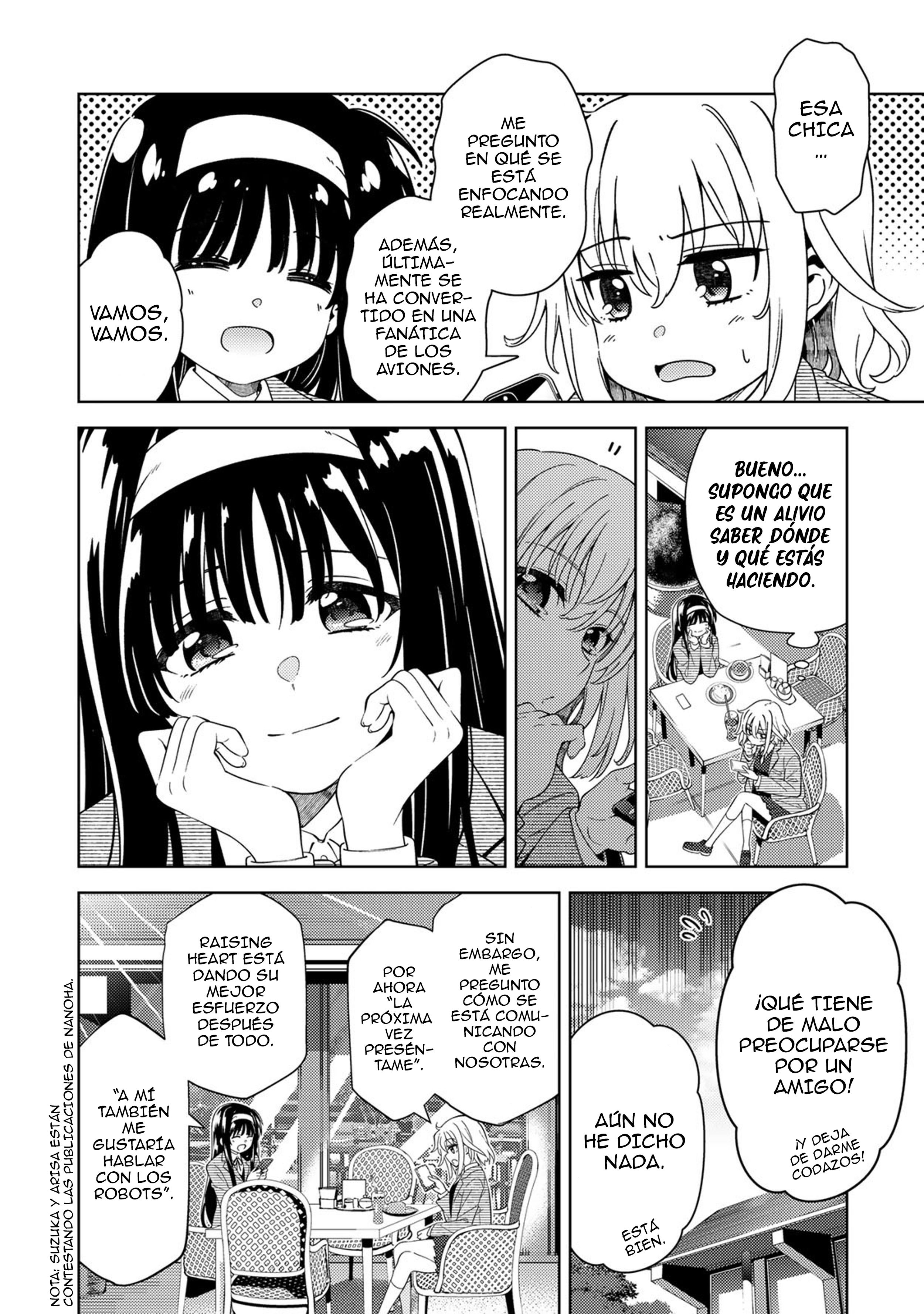 Mahou Shoujo Lyrical Nanoha EXCEEDS capítulo 3.1 página 7