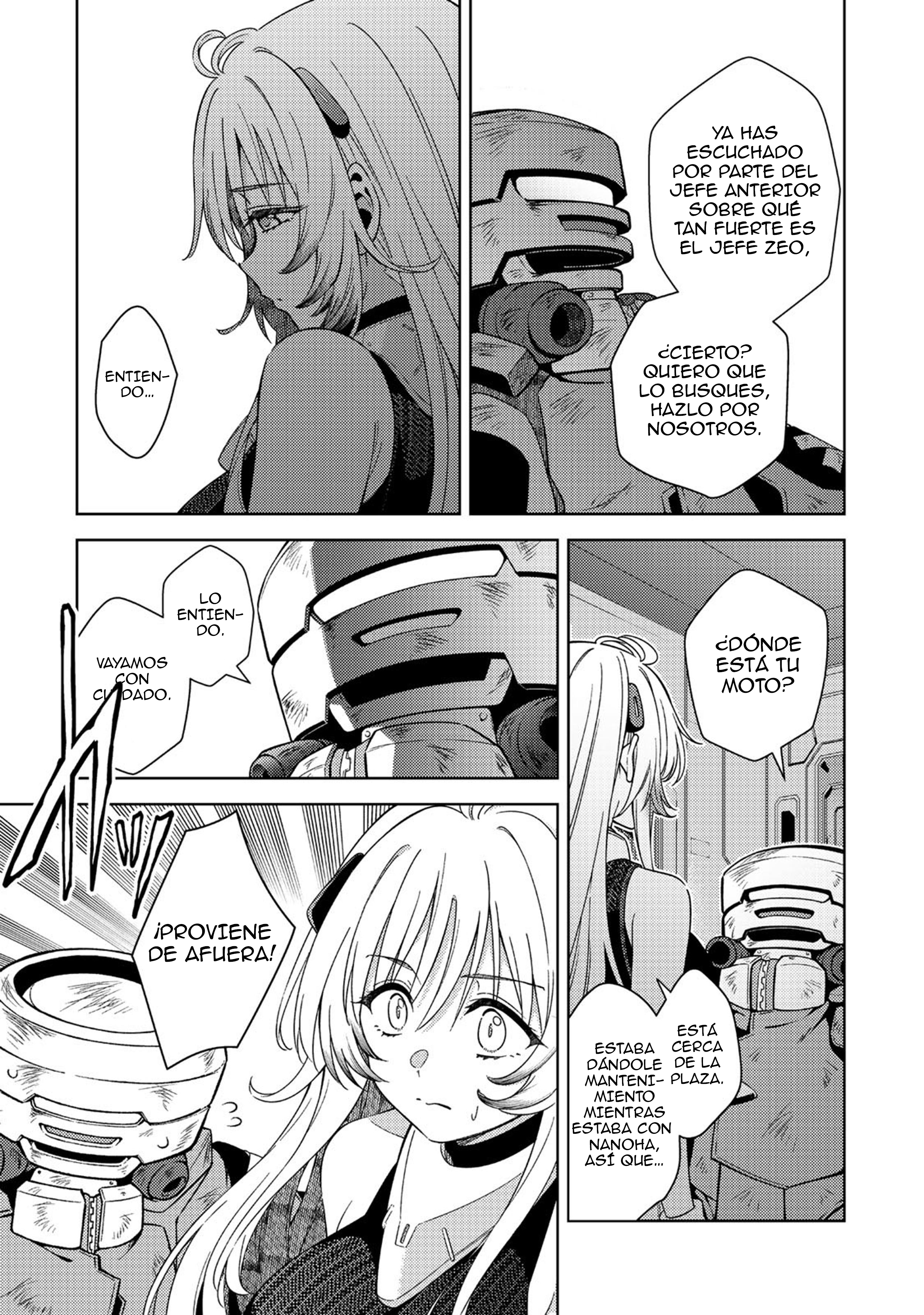 Mahou Shoujo Lyrical Nanoha EXCEEDS capítulo 4.1 página 15