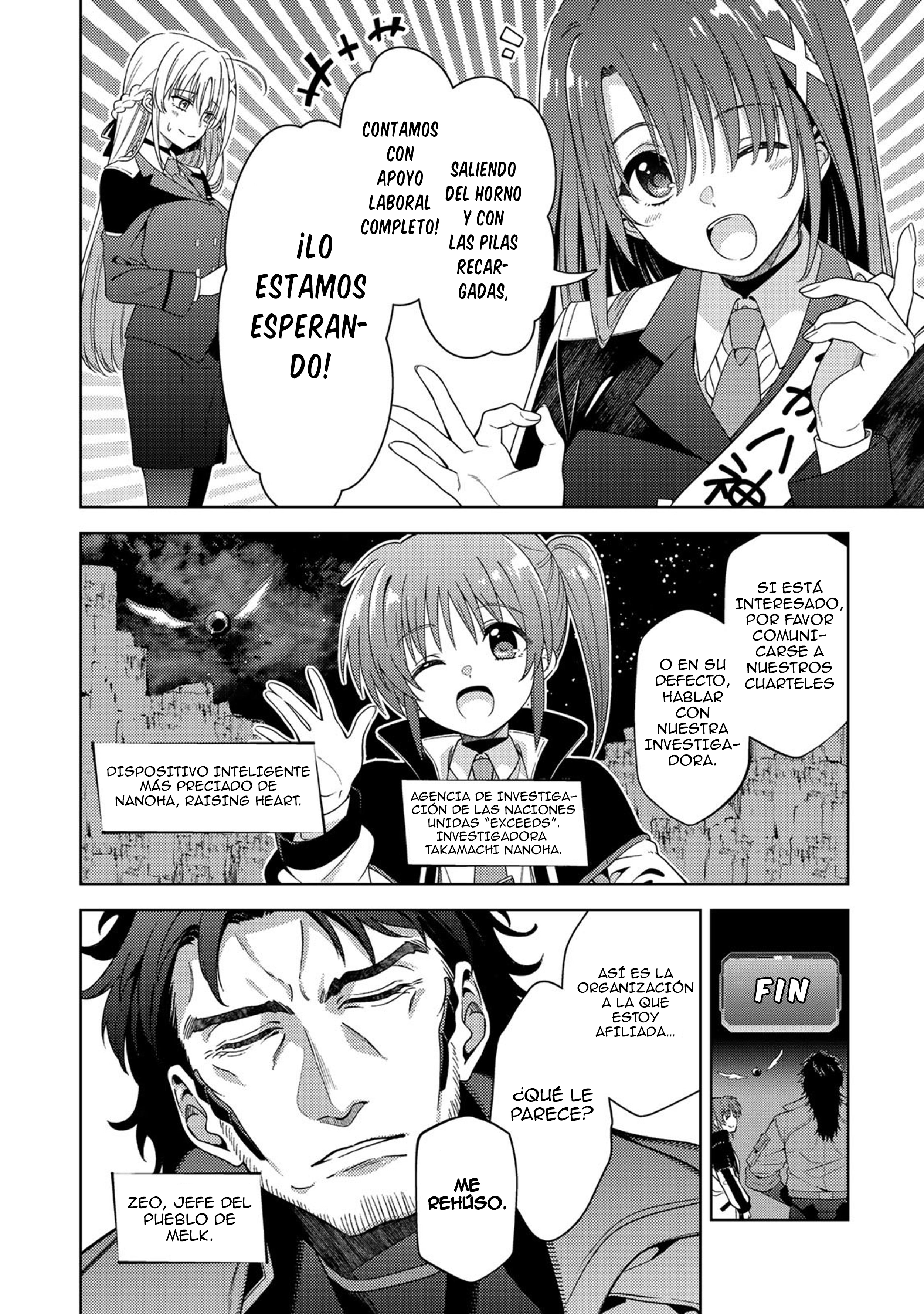 Mahou Shoujo Lyrical Nanoha EXCEEDS capítulo 4.1 página 2