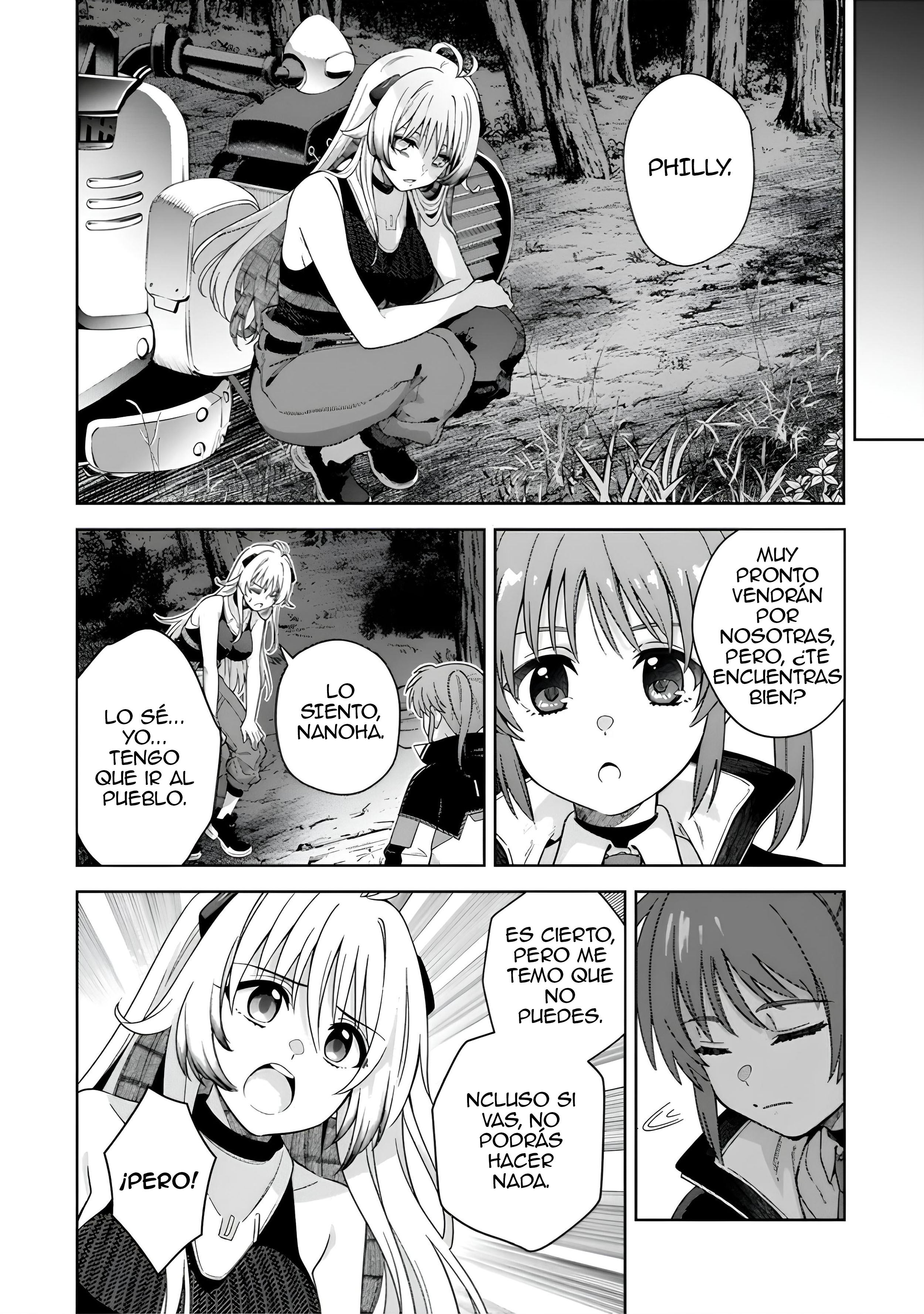 Mahou Shoujo Lyrical Nanoha EXCEEDS capítulo 5.1 página 10