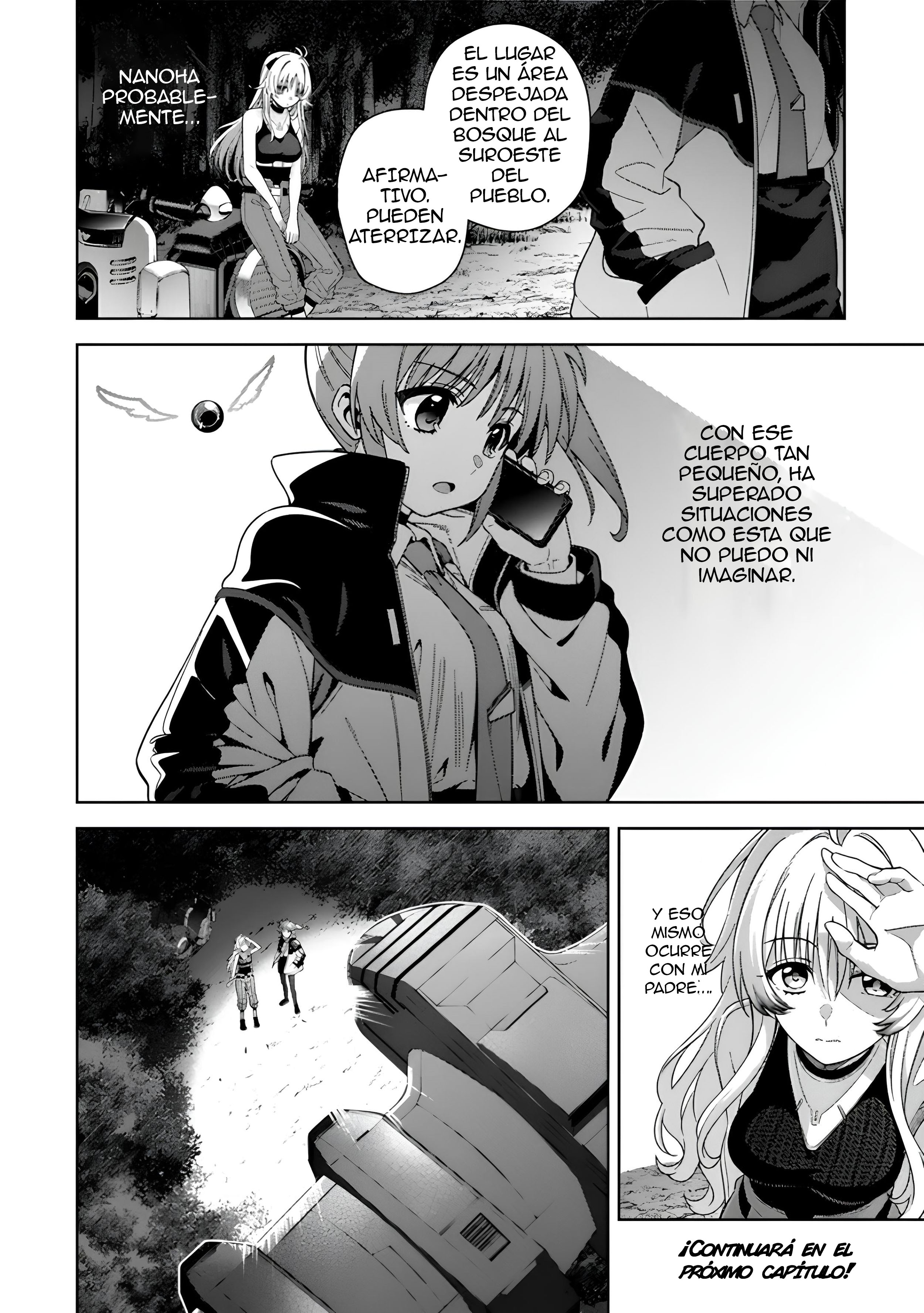 Mahou Shoujo Lyrical Nanoha EXCEEDS capítulo 5.1 página 12