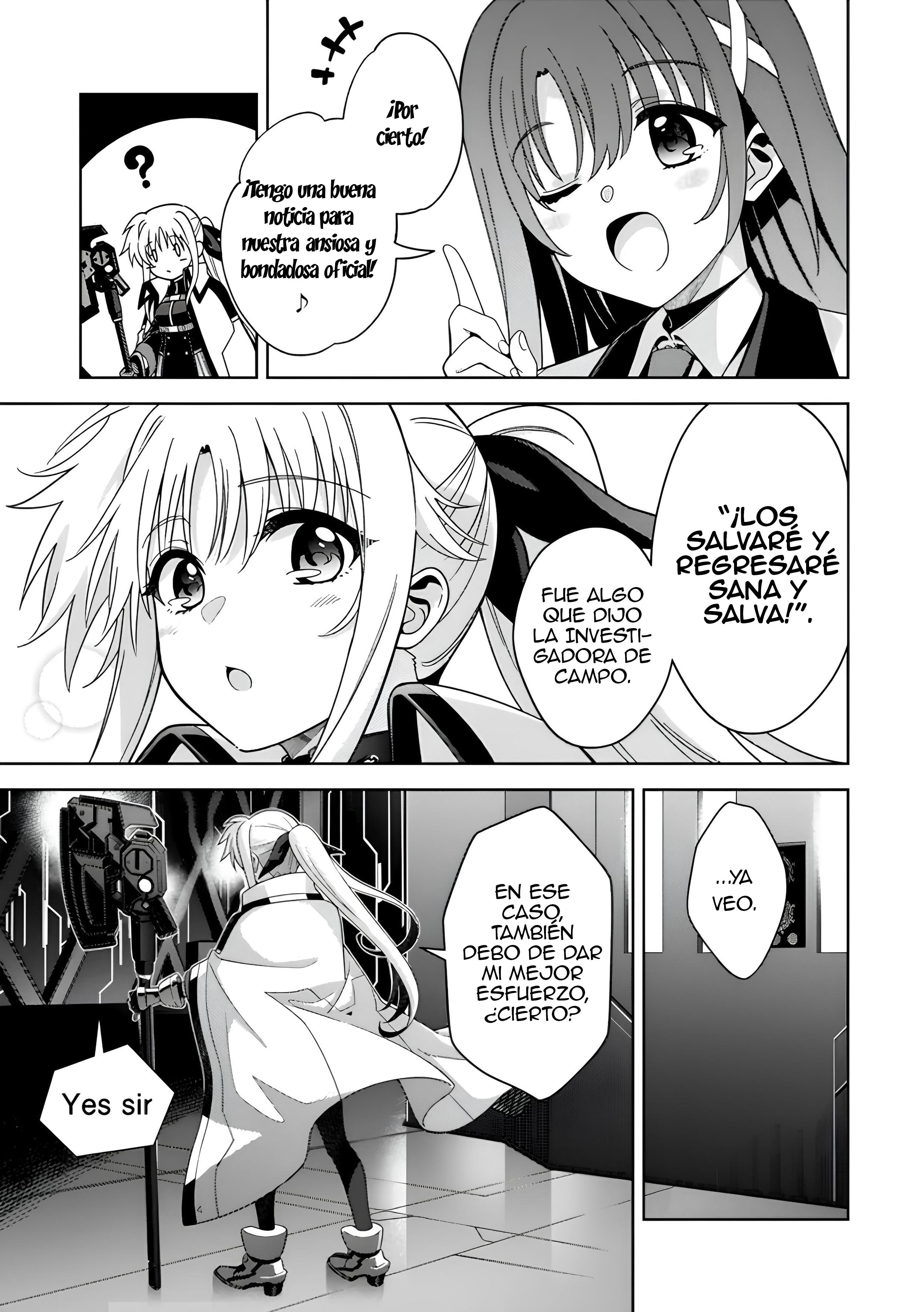 Mahou Shoujo Lyrical Nanoha EXCEEDS capítulo 5.2 página 11