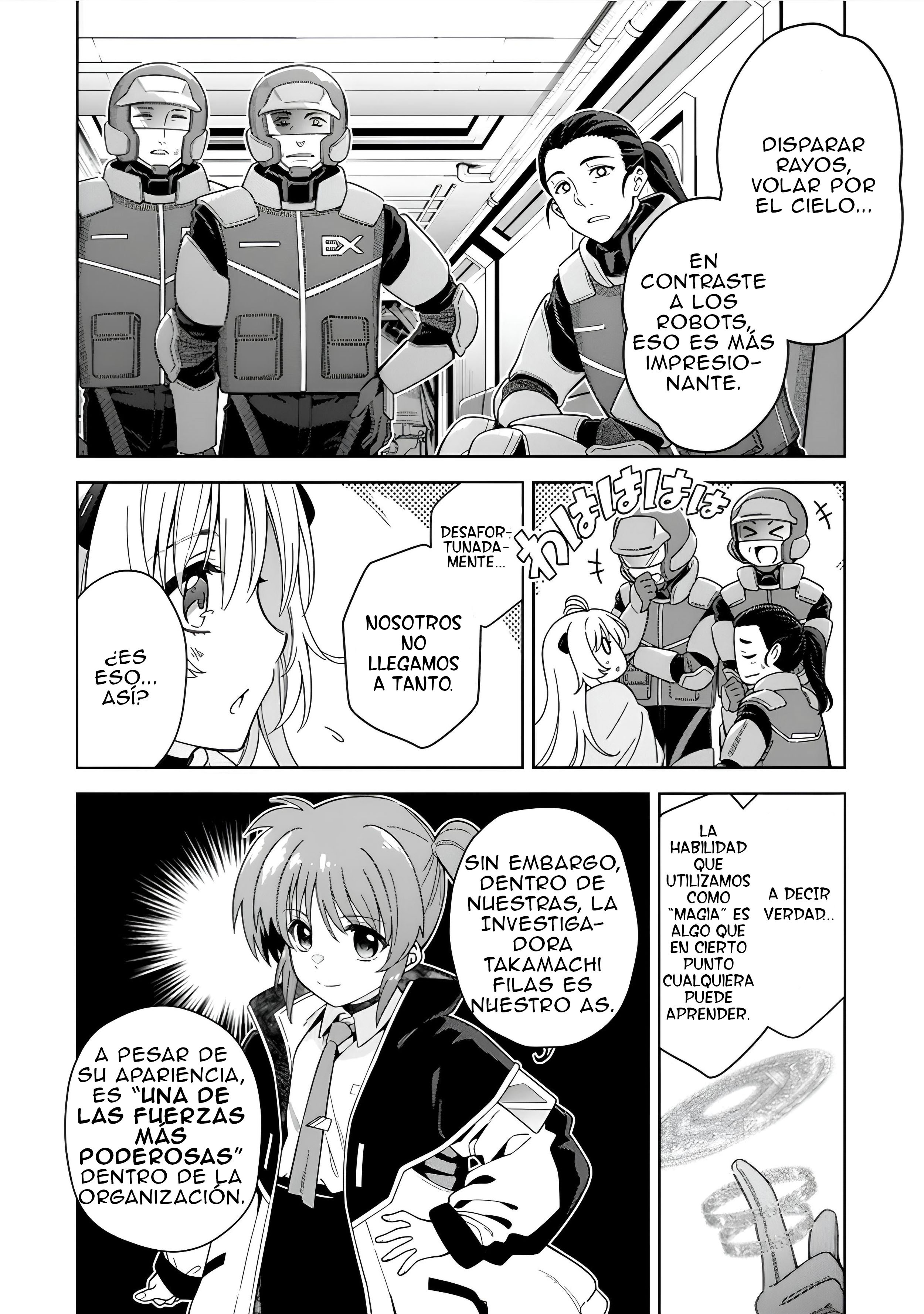 Mahou Shoujo Lyrical Nanoha EXCEEDS capítulo 7.1 página 8