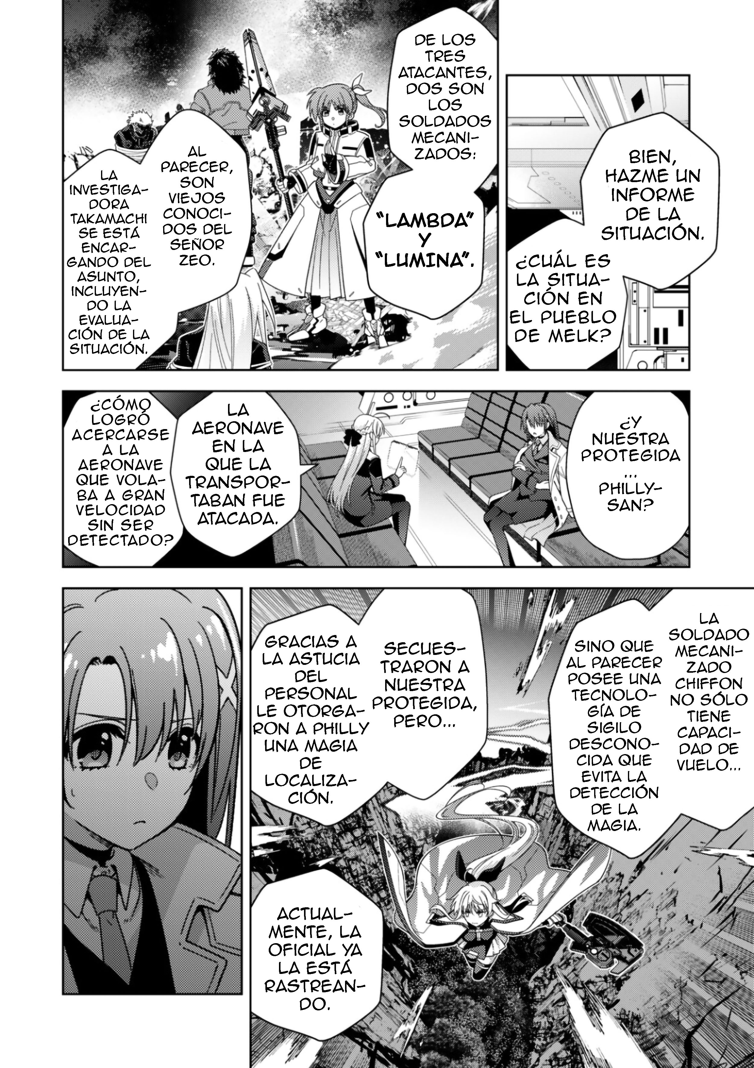 Mahou Shoujo Lyrical Nanoha EXCEEDS capítulo 8.1 página 2