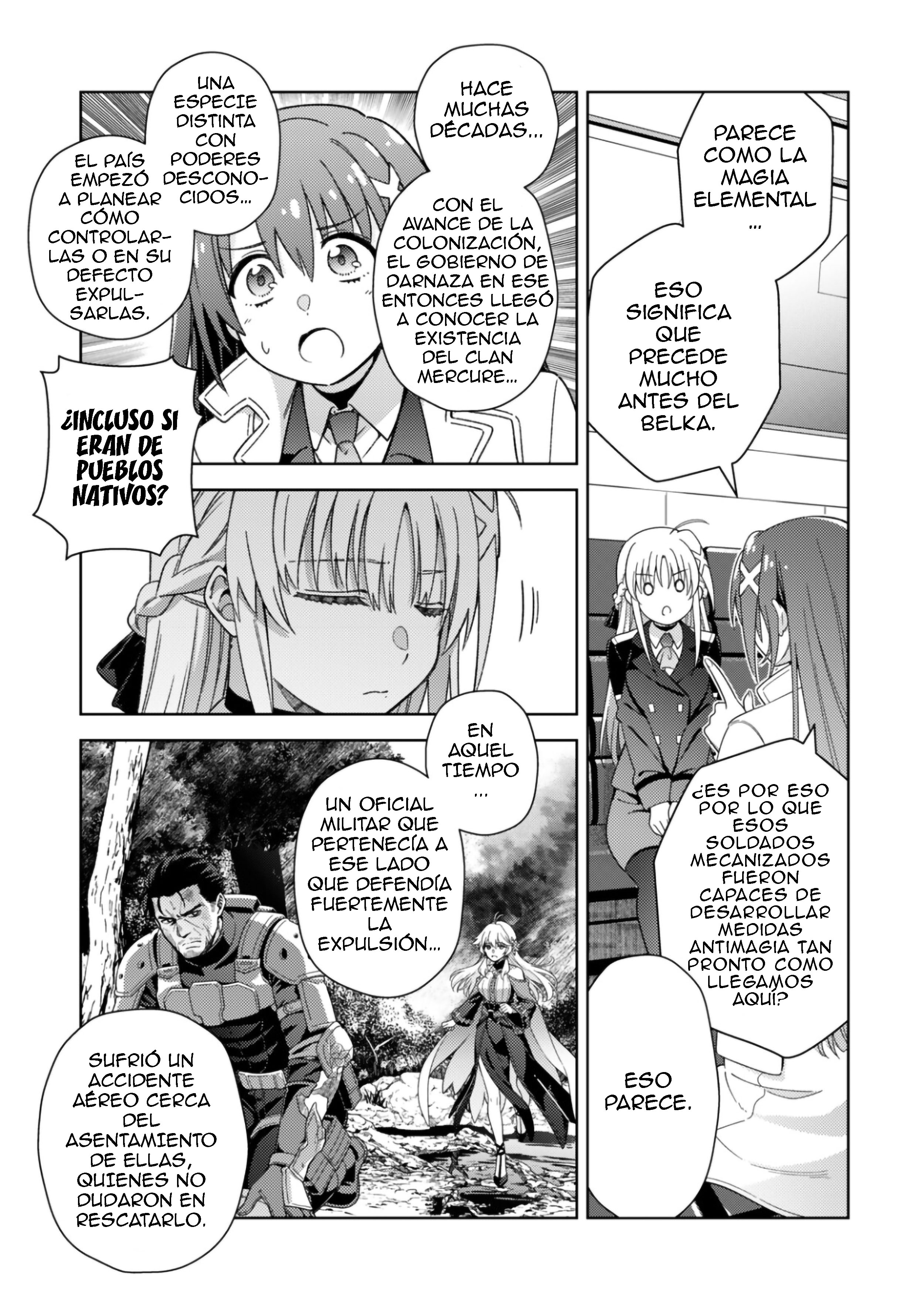 Mahou Shoujo Lyrical Nanoha EXCEEDS capítulo 8.1 página 5