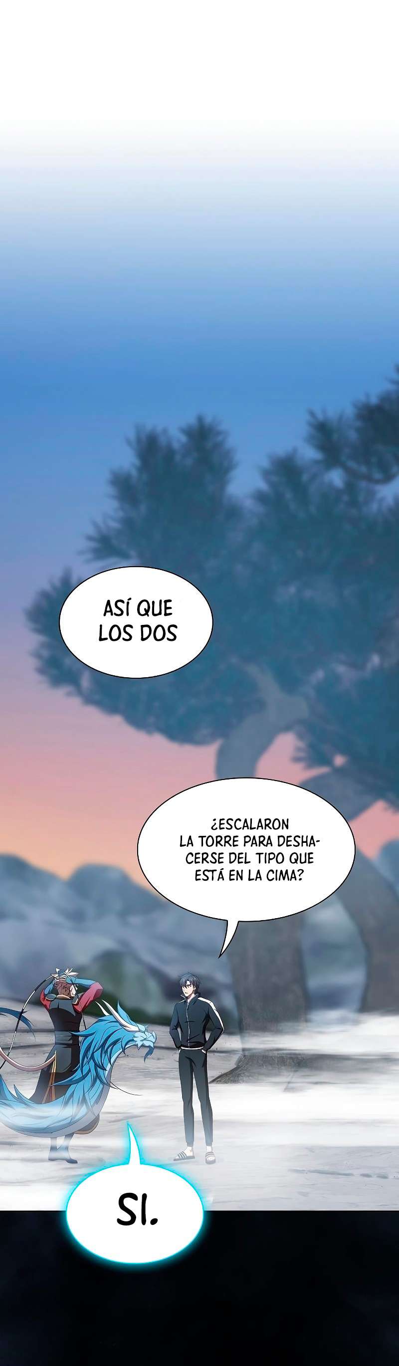 la torre del tutorial con el jugador avanzado capítulo 108 página 3