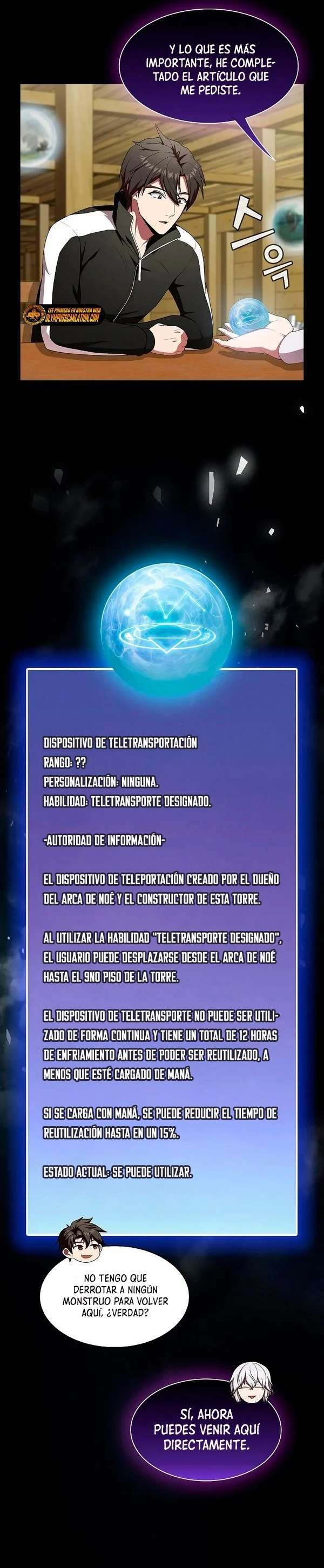 la torre del tutorial con el jugador avanzado capítulo 118 página 10