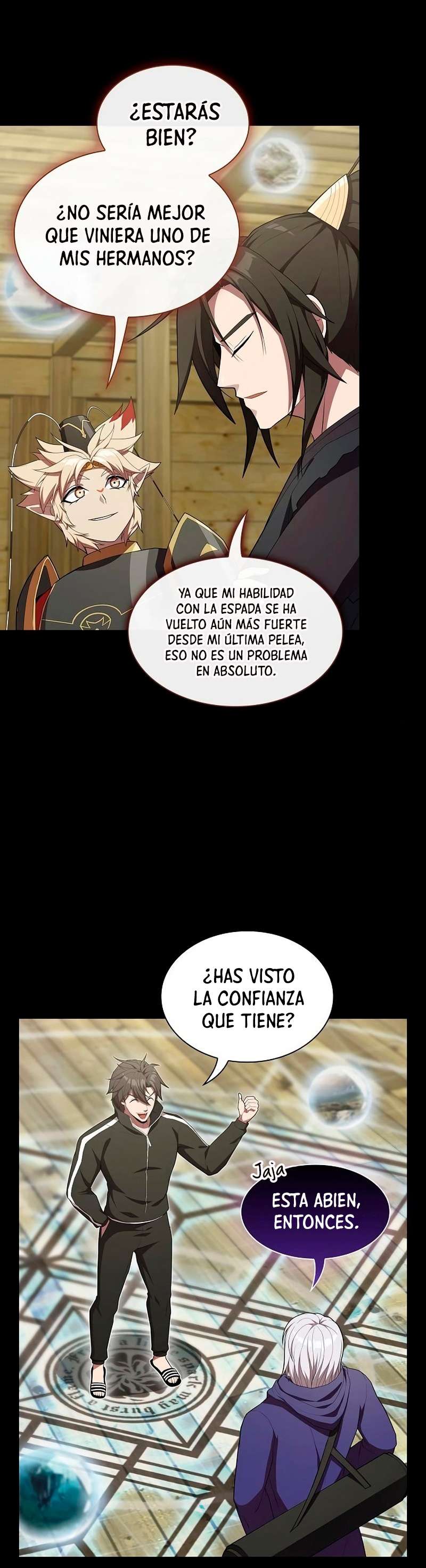 la torre del tutorial con el jugador avanzado capítulo 151 página 36