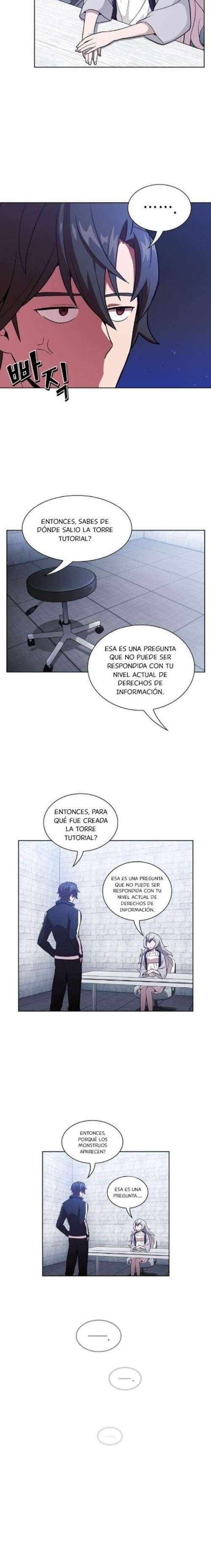 la torre del tutorial con el jugador avanzado capítulo 18 página 10