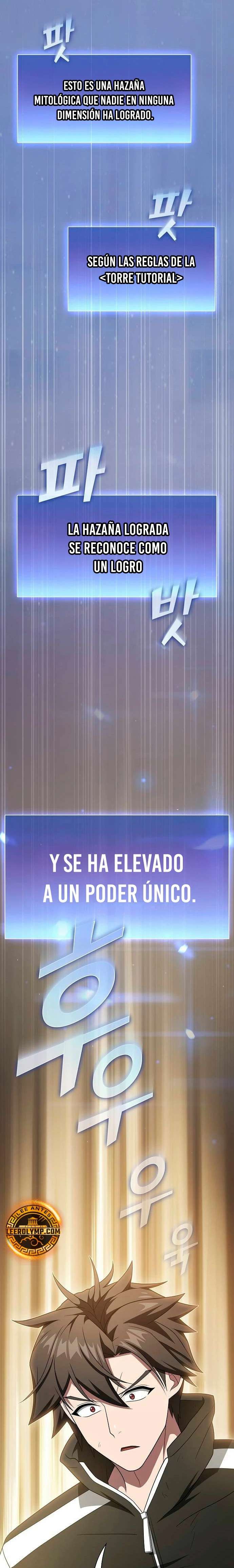 la torre del tutorial con el jugador avanzado capítulo 217 página 26