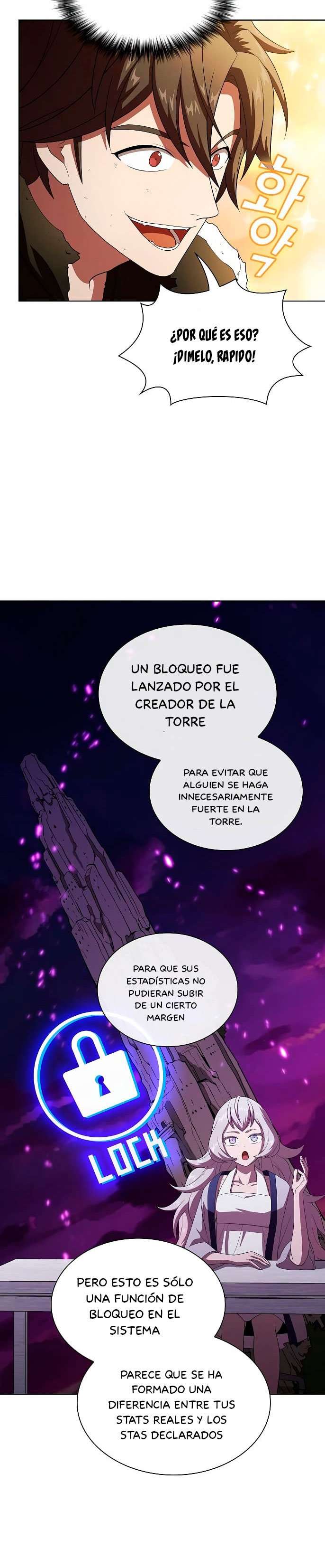 la torre del tutorial con el jugador avanzado capítulo 42 página 17