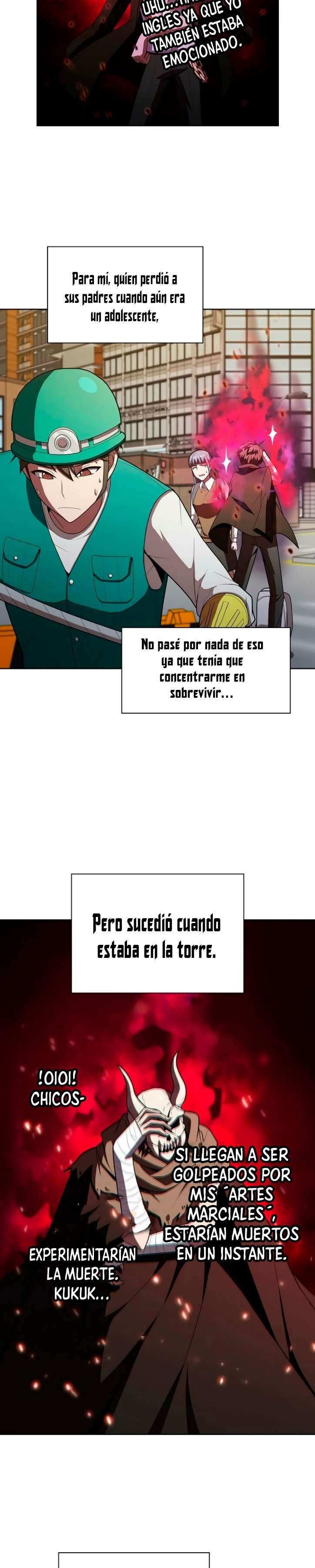 la torre del tutorial con el jugador avanzado capítulo 47 página 17