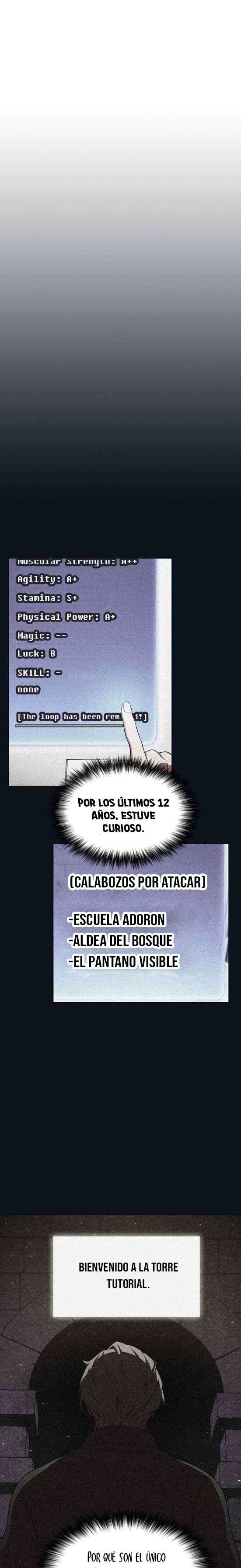 la torre del tutorial con el jugador avanzado capítulo 9 página 21