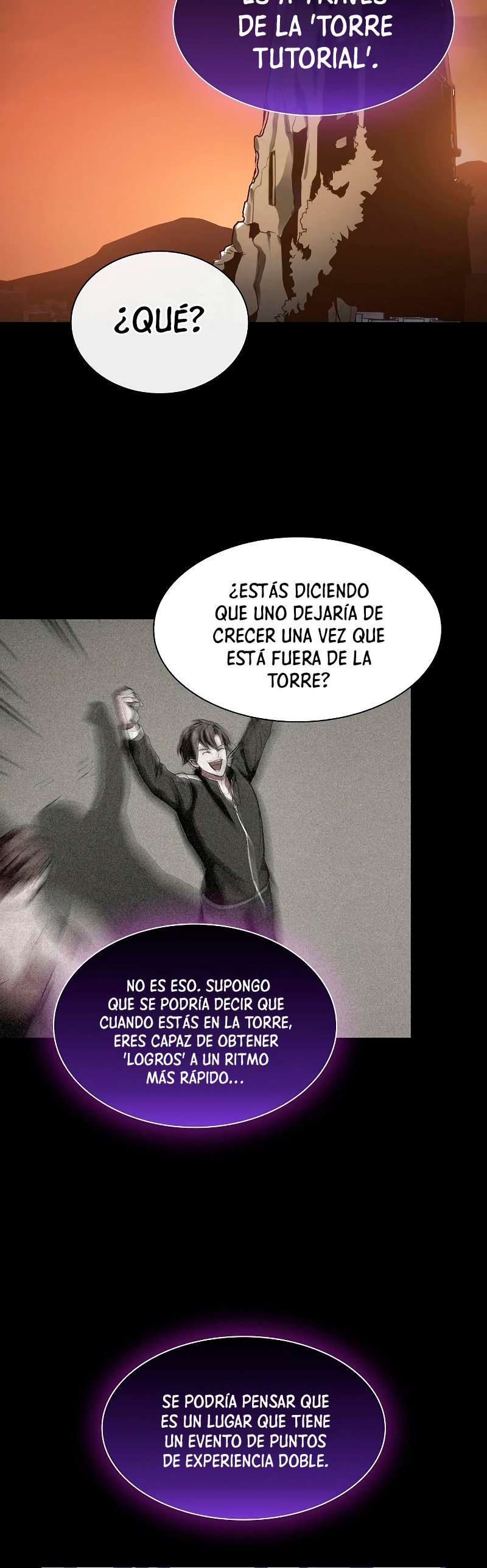 la torre del tutorial con el jugador avanzado capítulo 99 página 31