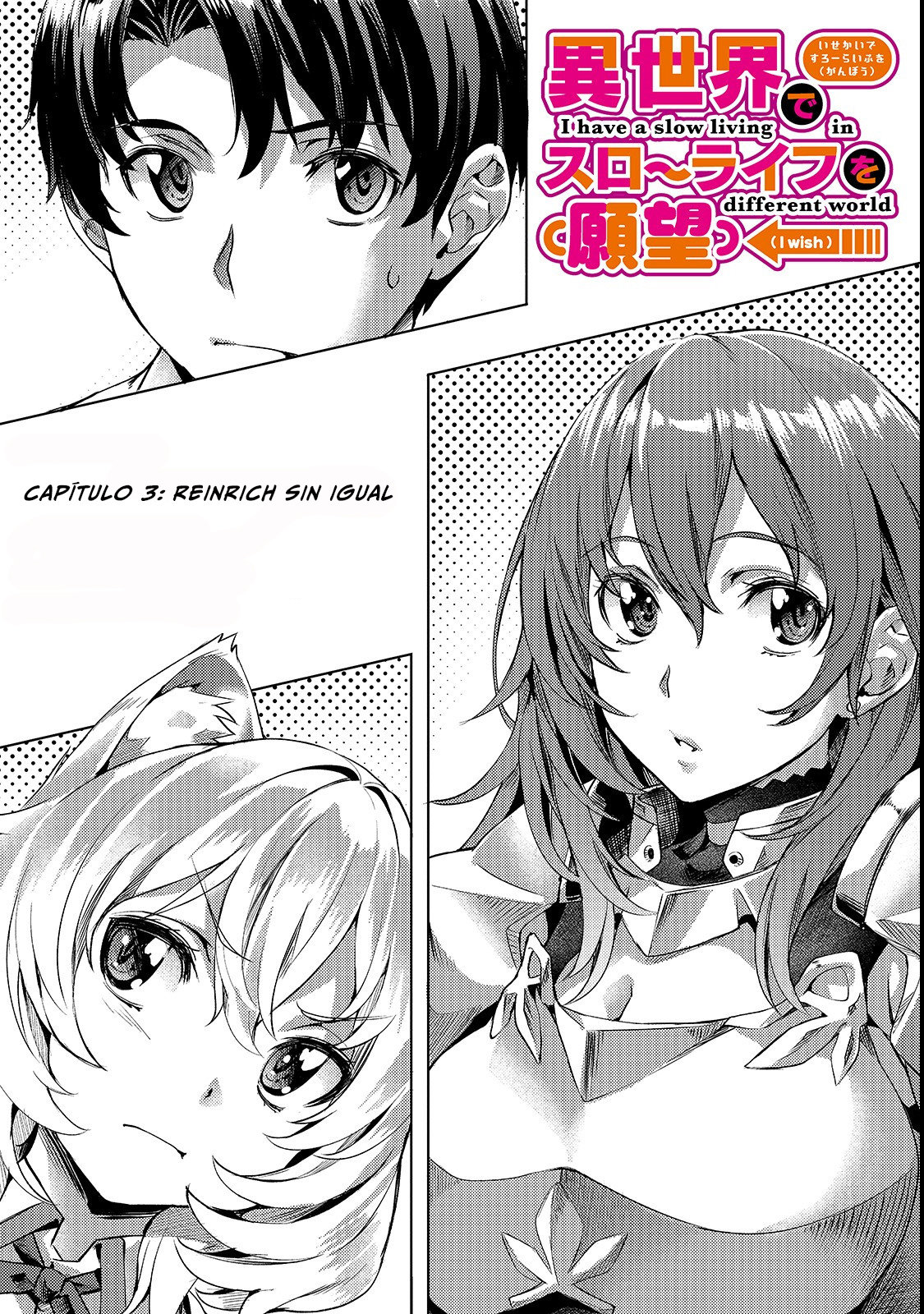 Isekai de Slow Life wo (Ganbou) capítulo 3 página 3