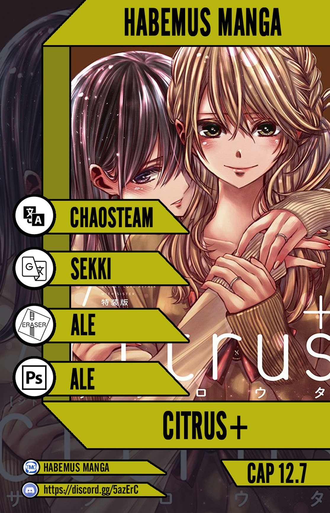 Citrus+ capítulo 12.7 página 1