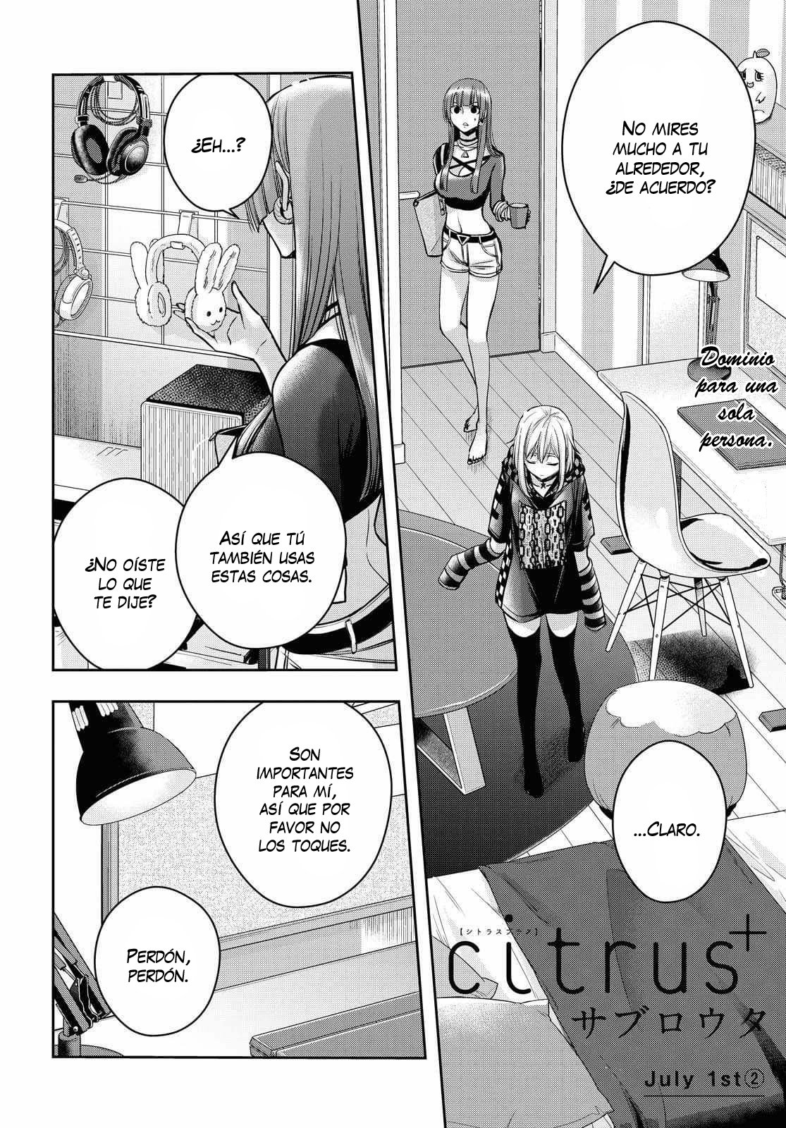 Citrus+ capítulo 15 página 2