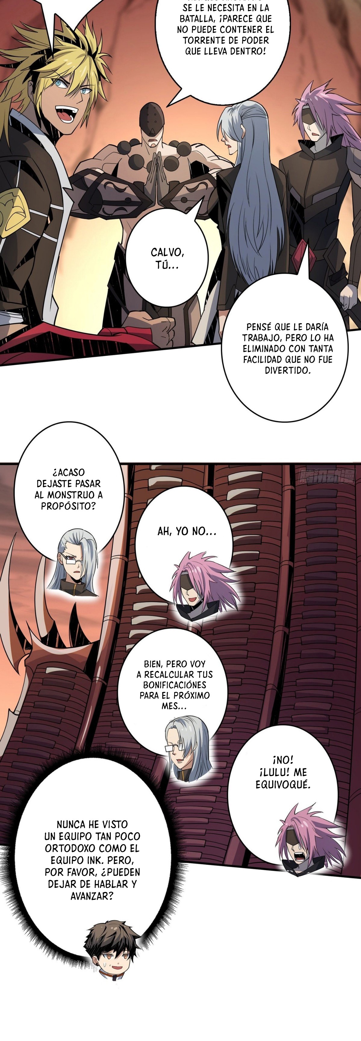 Comenzando con la Cuenta del Rey capítulo 149 página 9