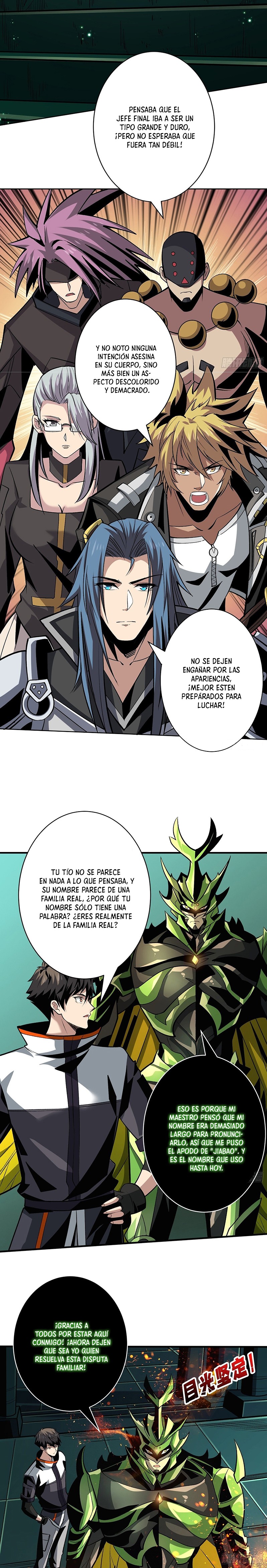 Comenzando con la Cuenta del Rey capítulo 160 página 9