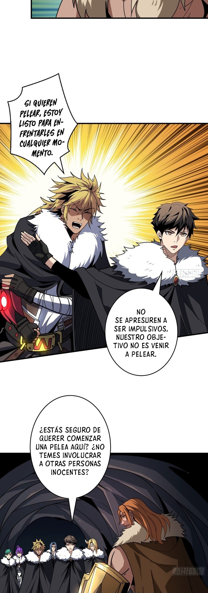 Comenzando con la Cuenta del Rey capítulo 496 página 4