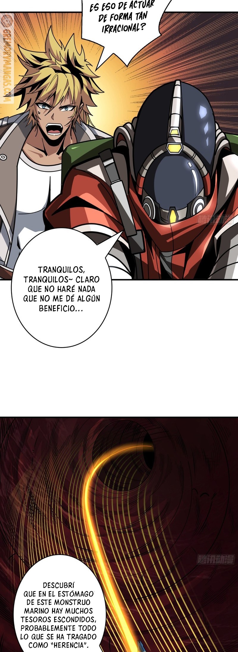 Comenzando con la Cuenta del Rey capítulo 498 página 6
