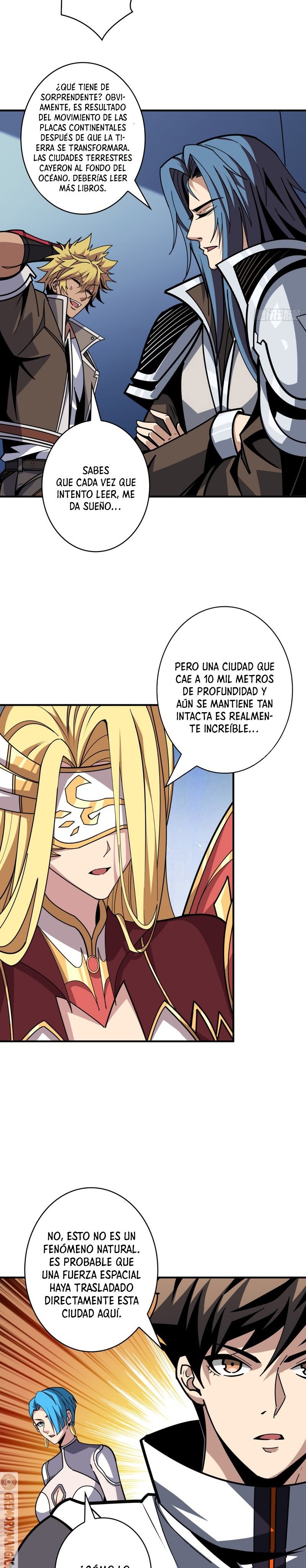 Comenzando con la Cuenta del Rey capítulo 499 página 3