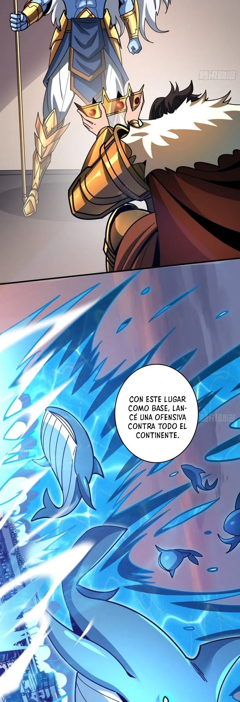 Comenzando con la Cuenta del Rey capítulo 502 página 5