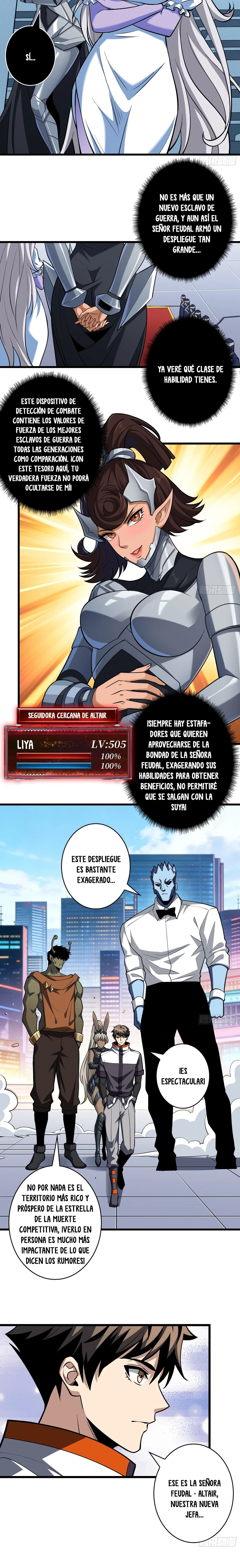 Comenzando con la Cuenta del Rey capítulo 550 página 2