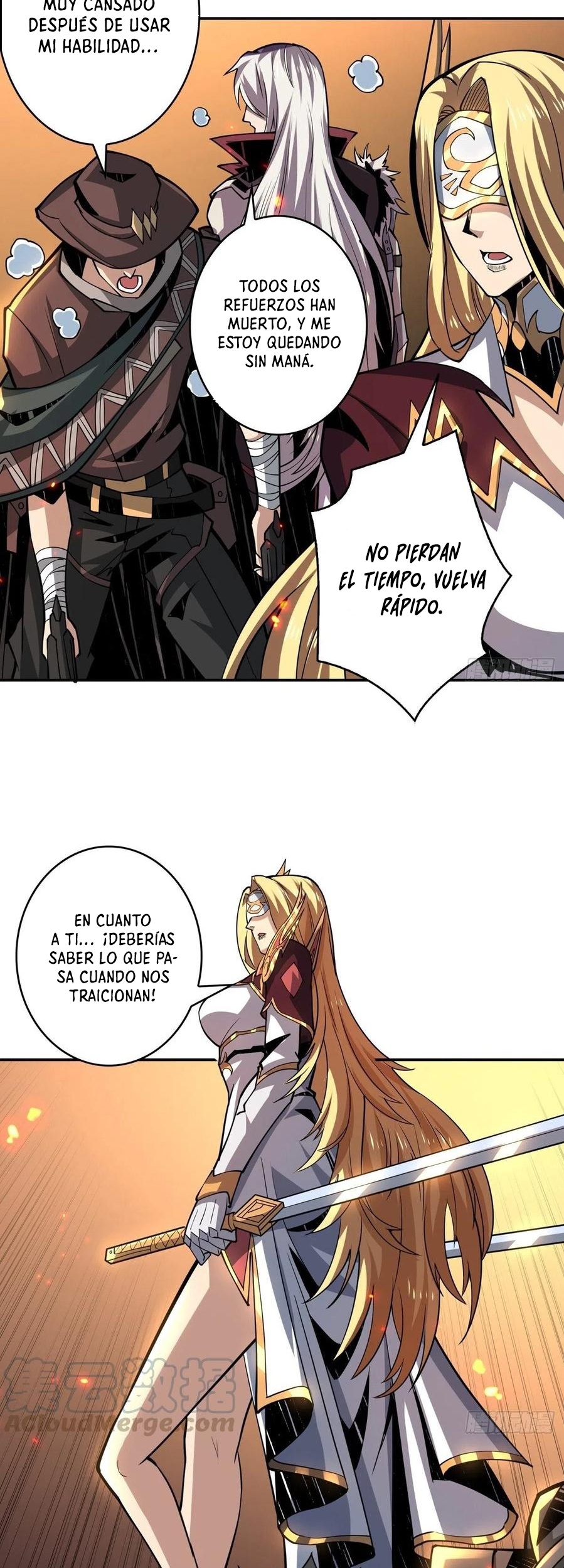 Comenzando con la Cuenta del Rey capítulo 83 página 8