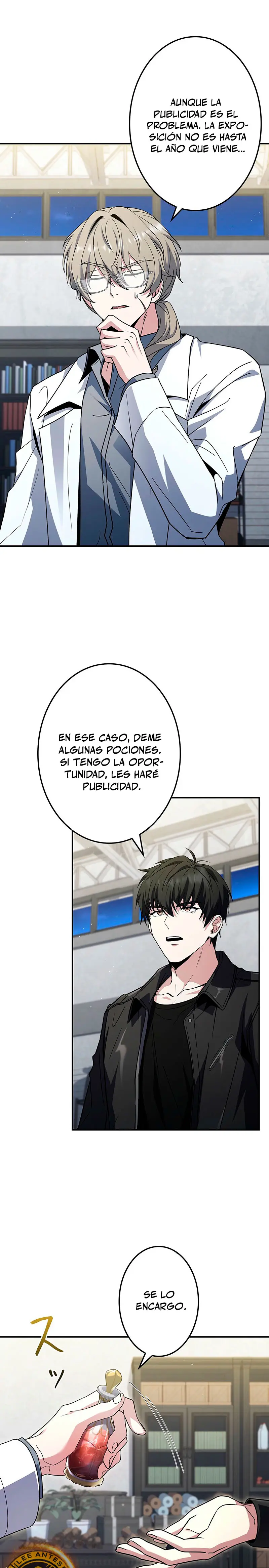 El Santo que sube de nivel como Nigromante capítulo 11 página 6