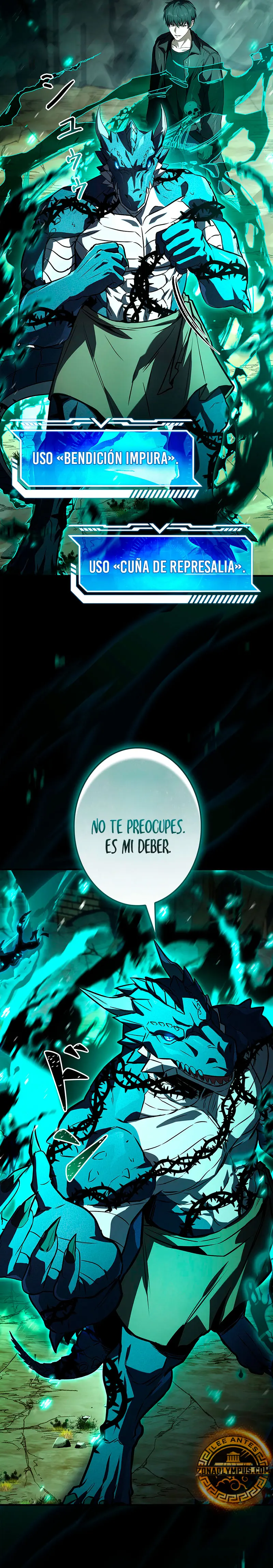 El Santo que sube de nivel como Nigromante capítulo 15 página 8