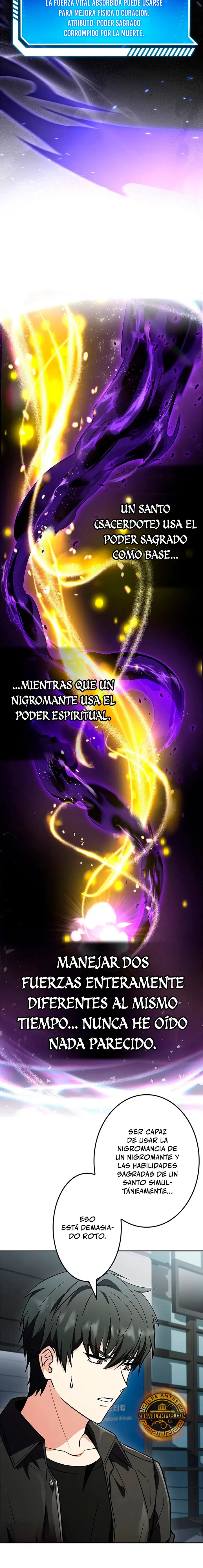 El Santo que sube de nivel como Nigromante capítulo 2 página 33