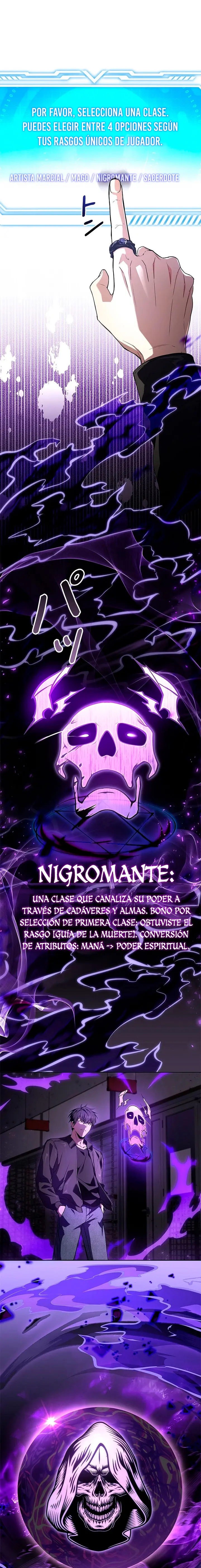 El Santo que sube de nivel como Nigromante capítulo 2 página 4